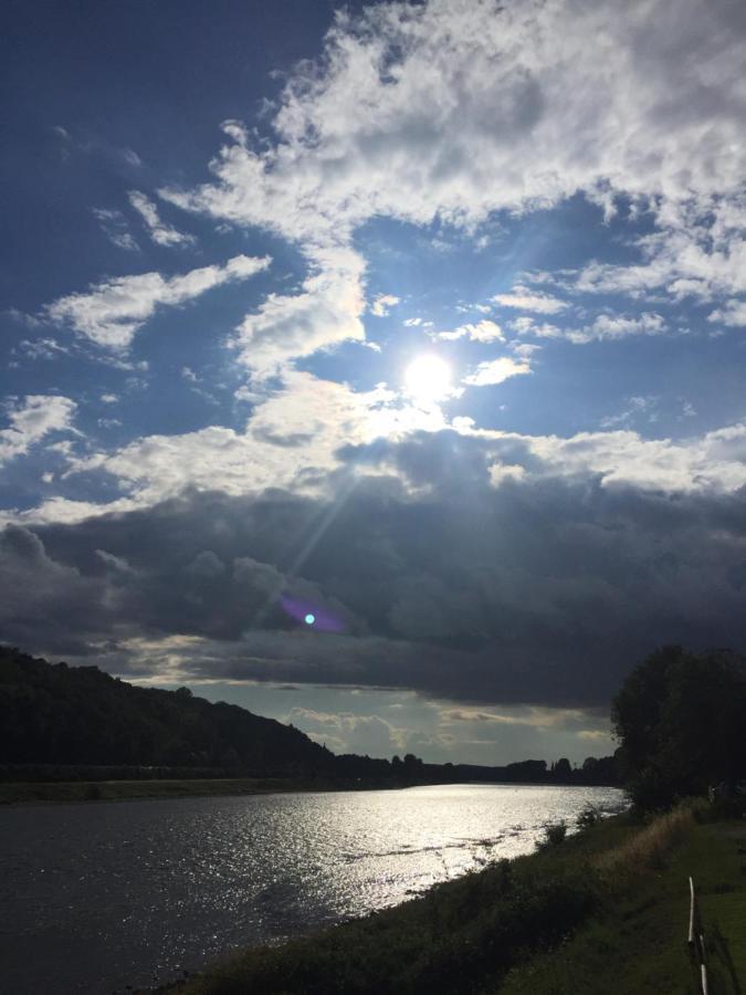 Wanderer Paradies Pirna Esterno foto
